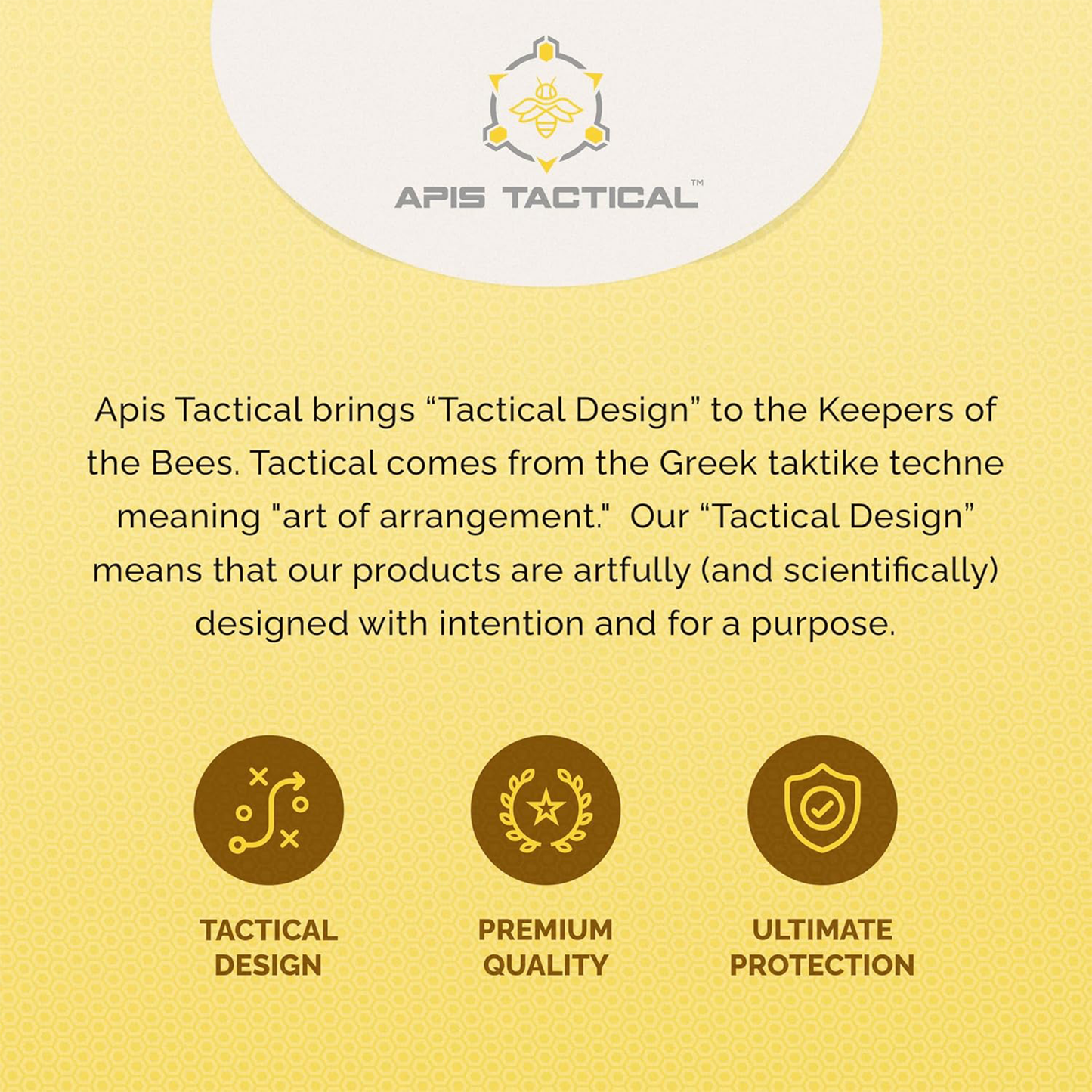 Apis Tactical Heavy Duty Beekeeping Gloves